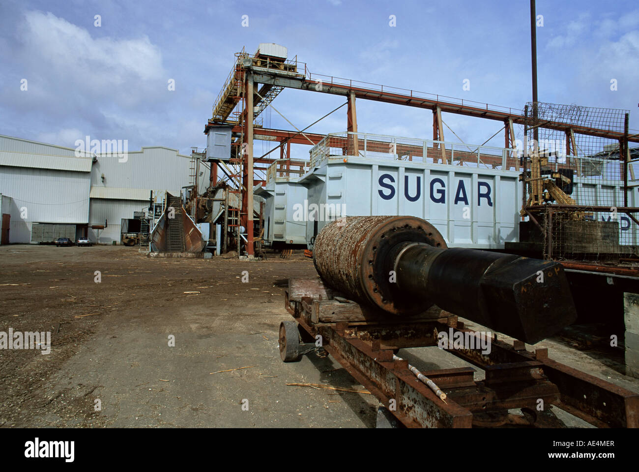 Portvale fabbrica di zucchero, San Giacomo parrocchia, Barbados, West Indies, dei Caraibi e America centrale Foto Stock