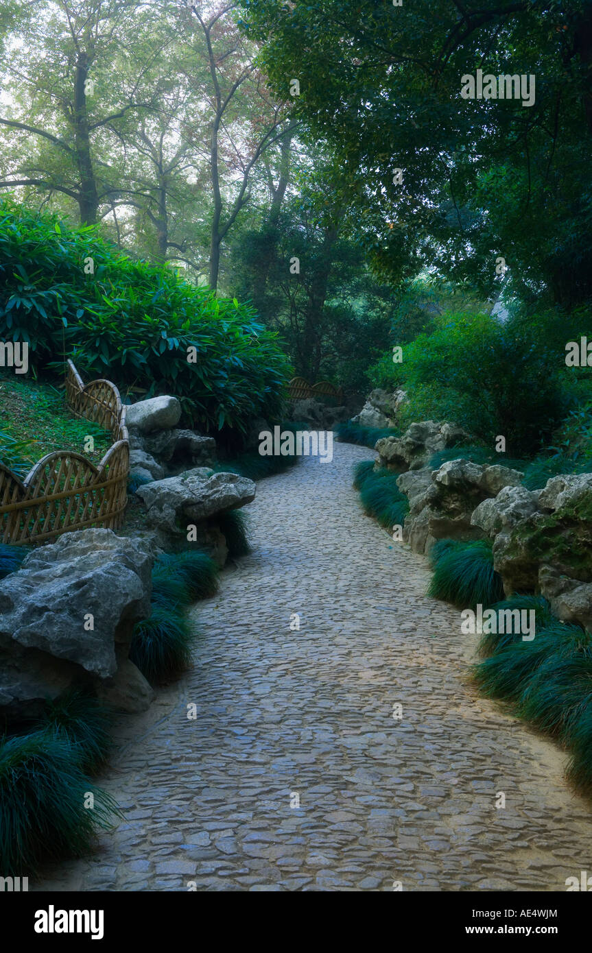 Amministratore di umile's Garden, Sito Patrimonio Mondiale dell'UNESCO, Souzhou (Suzhou), Cina e Asia Foto Stock