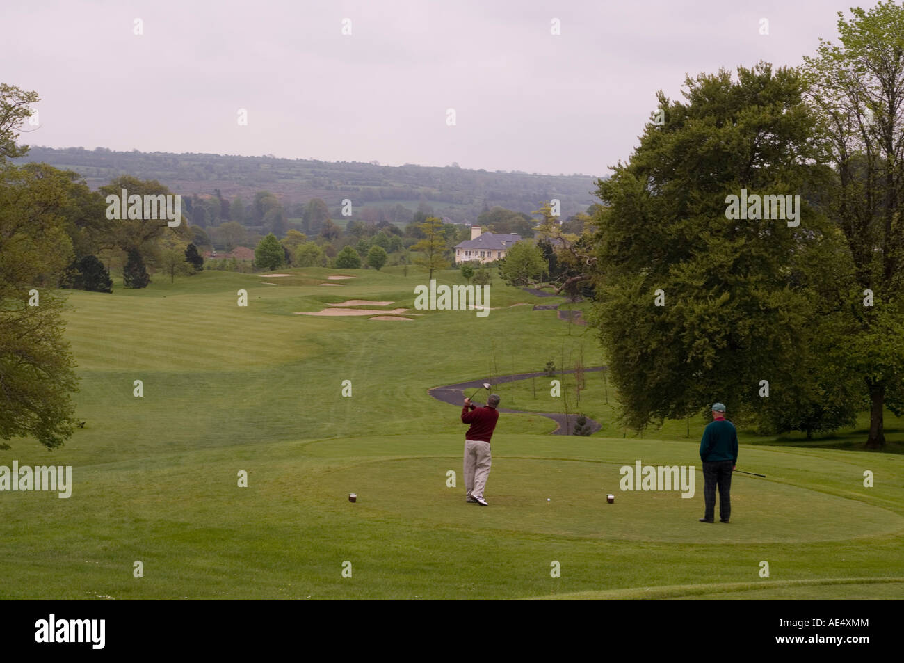 Mount Juliet Estate, Thomastown, nella Contea di Kilkenny, Leinster, Repubblica di Irlanda (Eire), Europa Foto Stock