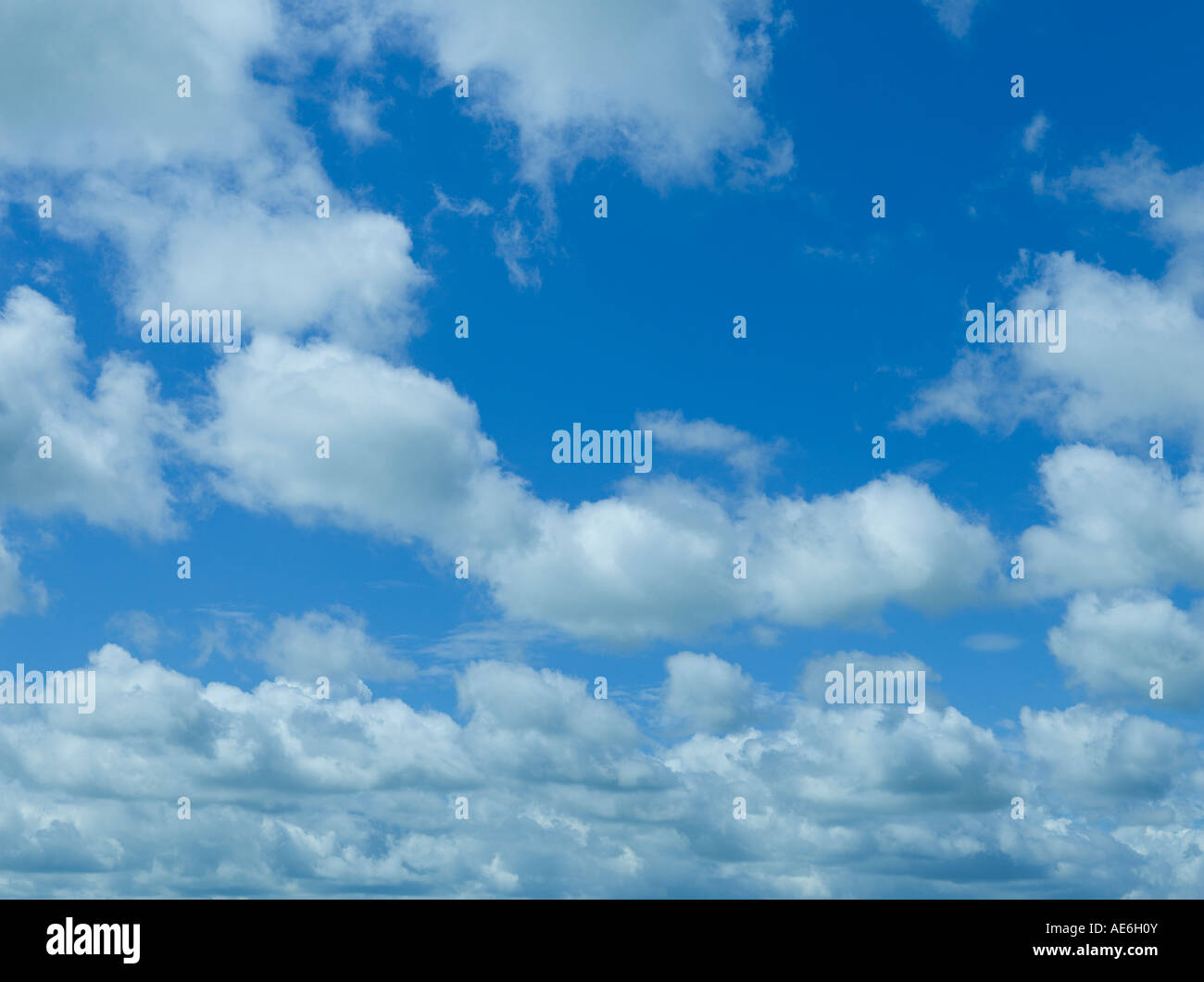 Cielo nuvoloso molto pulito hi-res capture Foto Stock