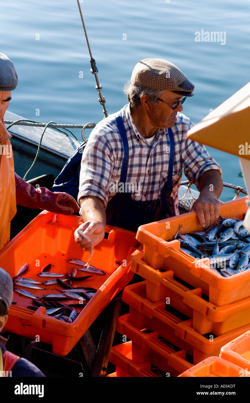 I pescatori Lagos Algarve Portogallo Foto Stock