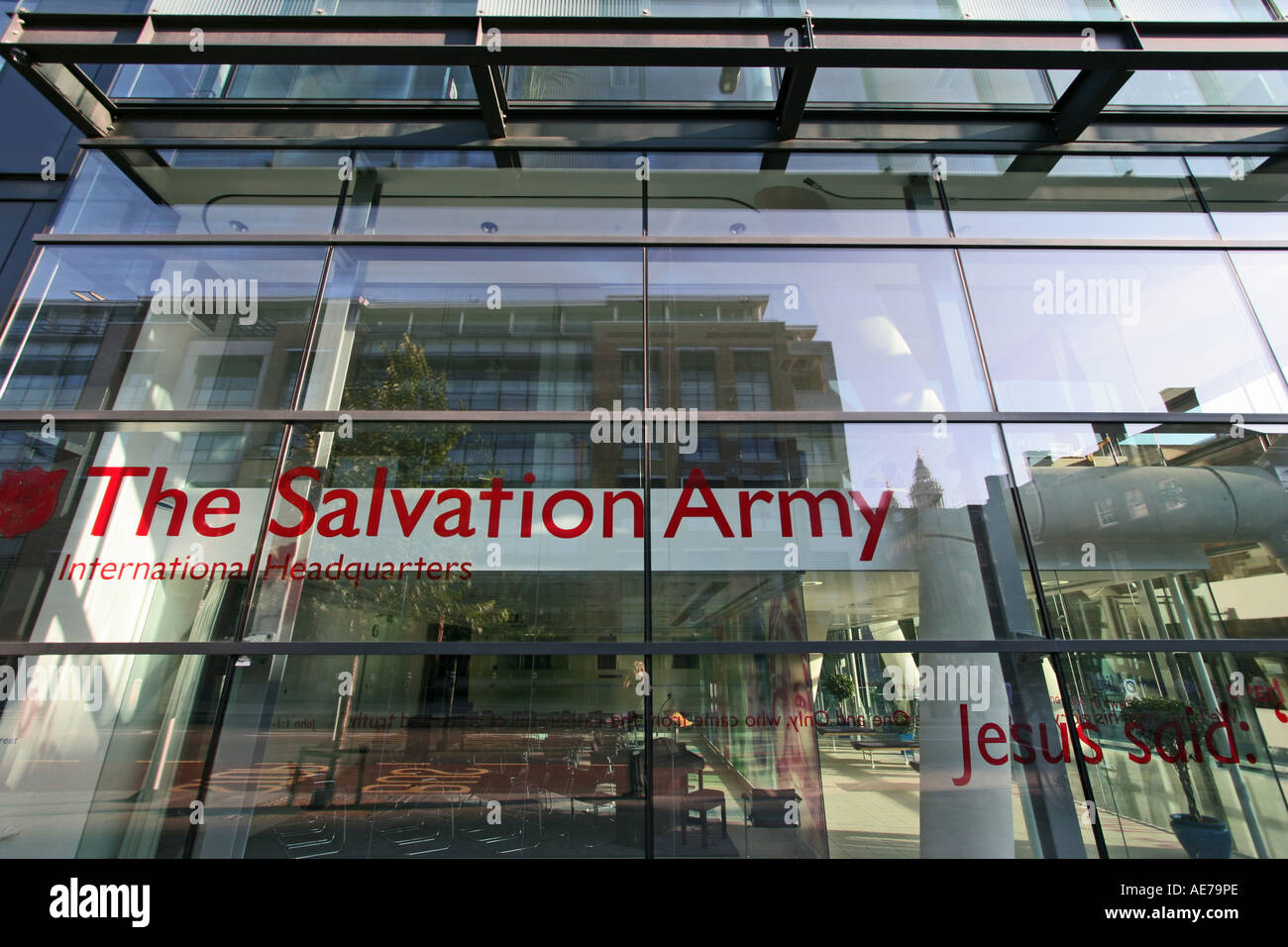 Esercito della salvezza International HQ in London REGNO UNITO Foto Stock