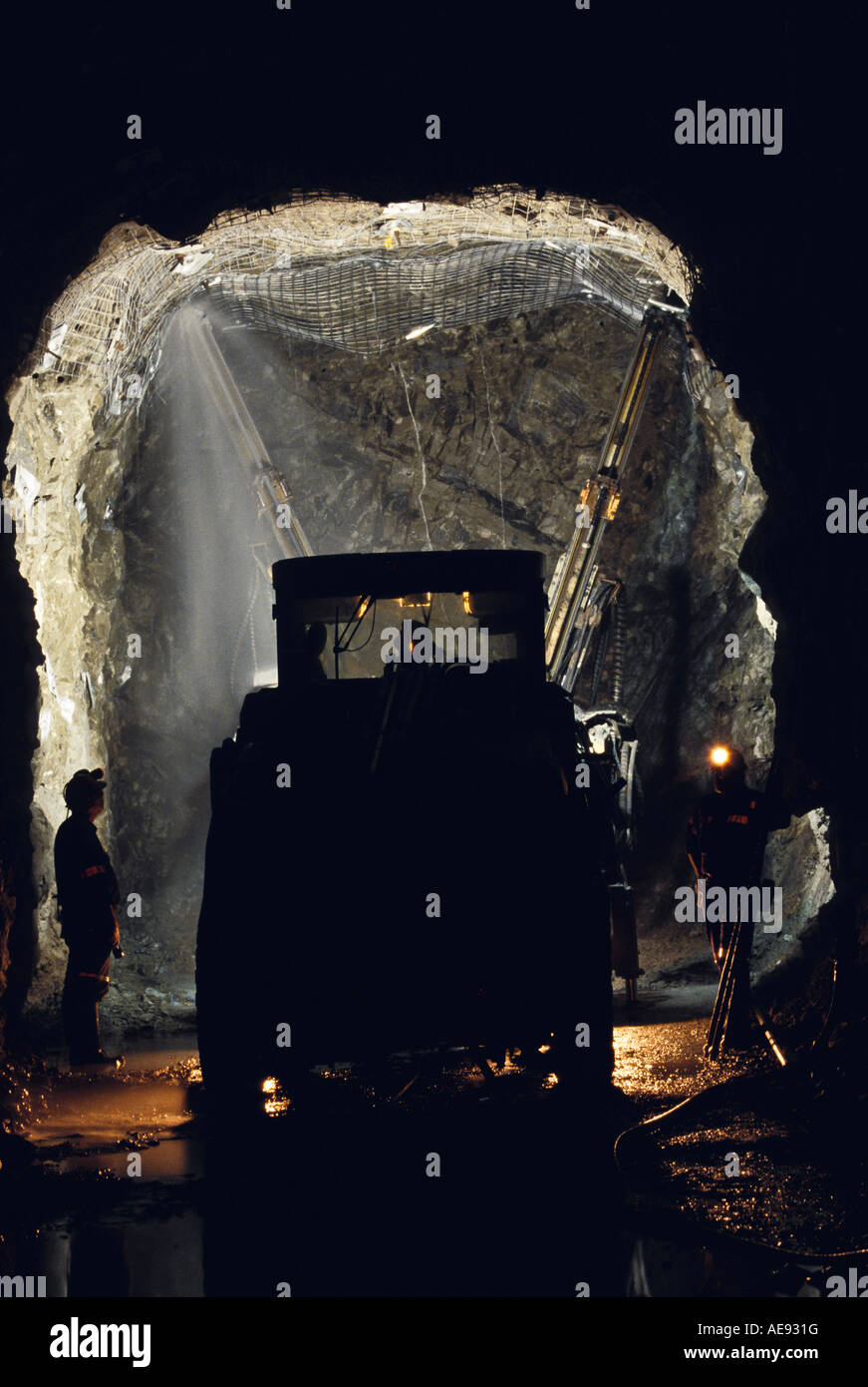La metropolitana miniera d'Oro in Australia Foto Stock