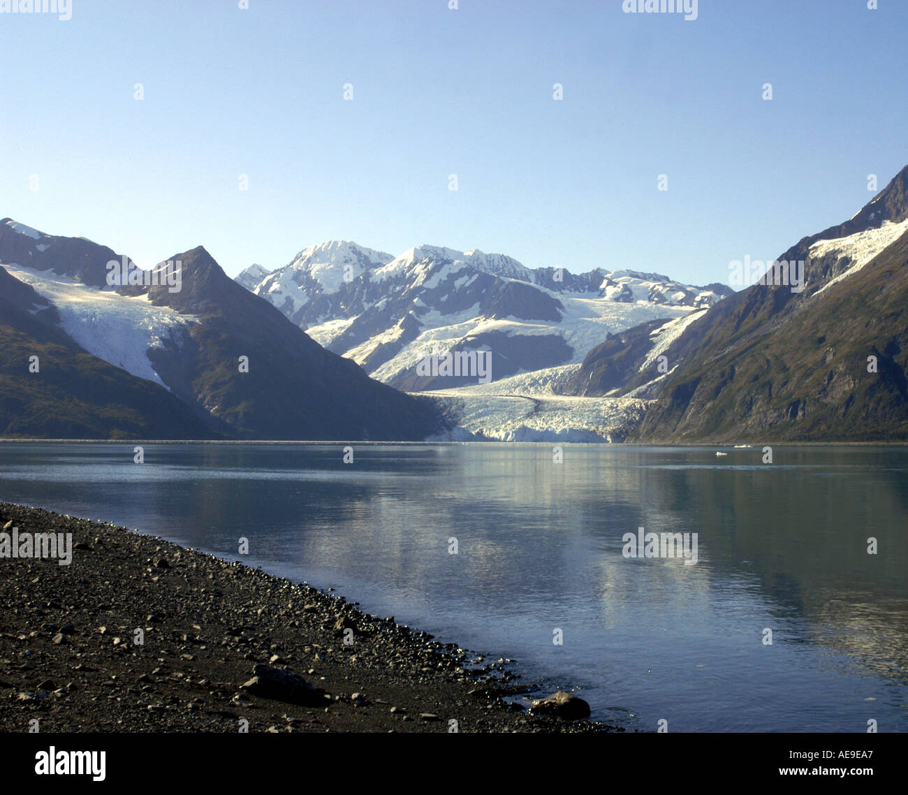 Prince William Sound Alaska Foto Stock