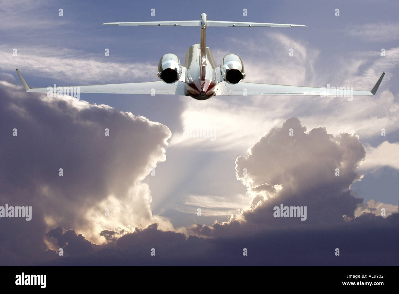 Corporate Jet Foto Stock