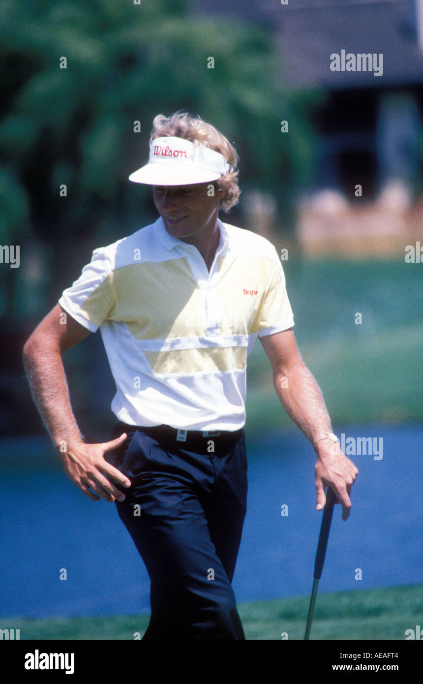 Bernhard Langer compete in California torneo di golf. Foto Stock