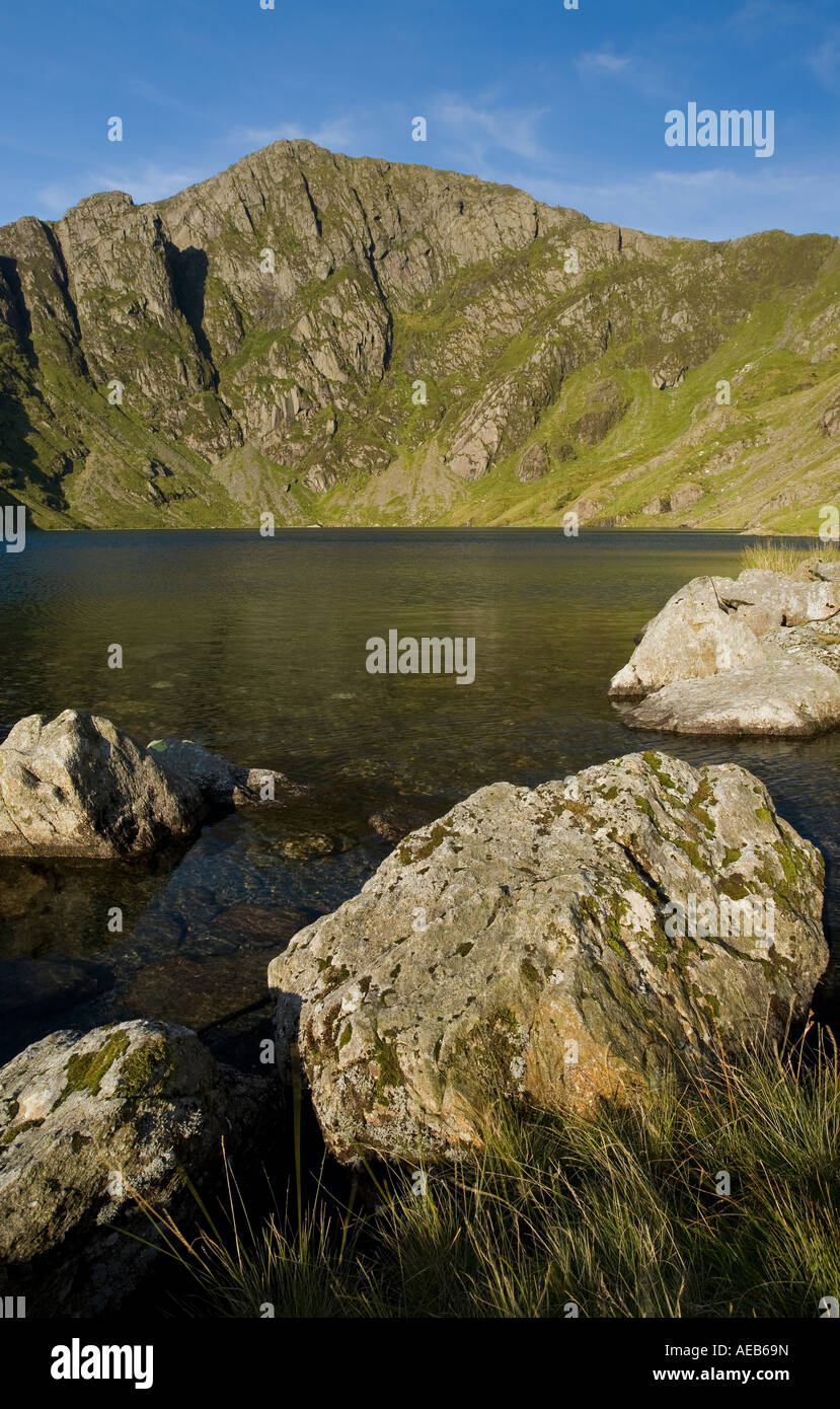 Llyn Cau, Cadair Idris, Wales, Regno Unito Foto Stock