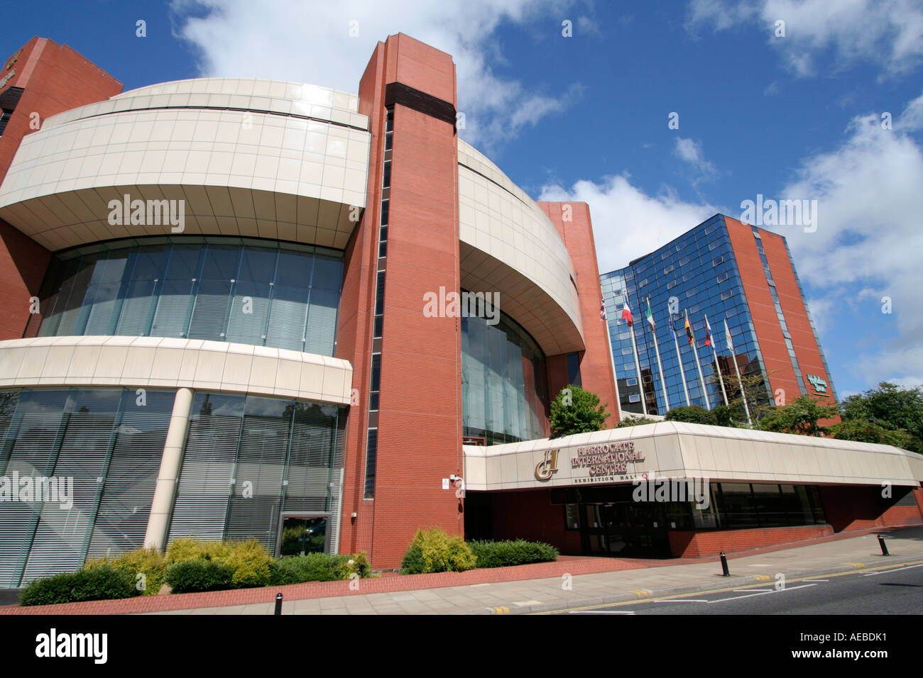 Harrogate International Centre exhibition hall yorkshire England Regno unito Gb Foto Stock