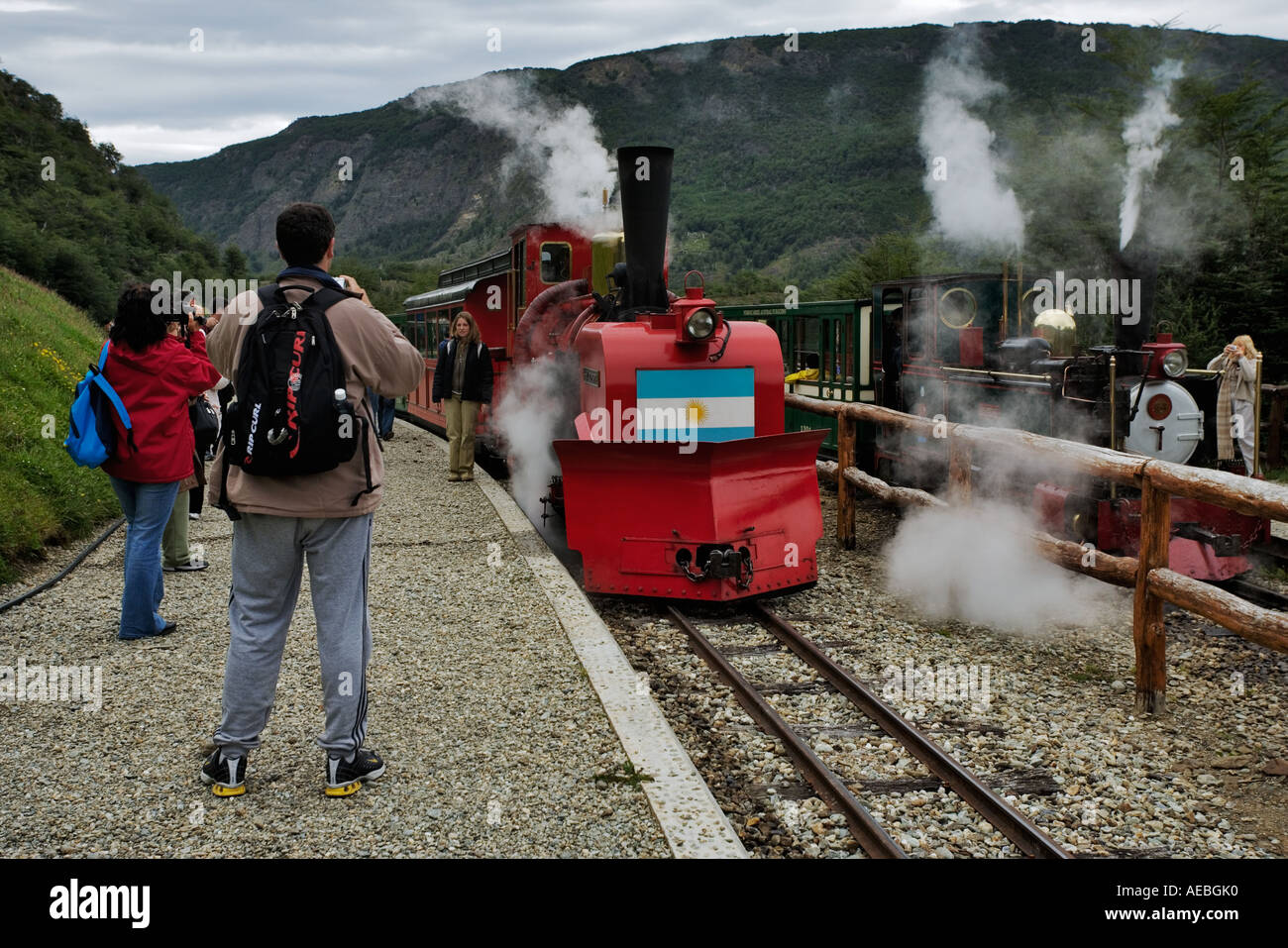 Southern Fueguian Railway Foto Stock