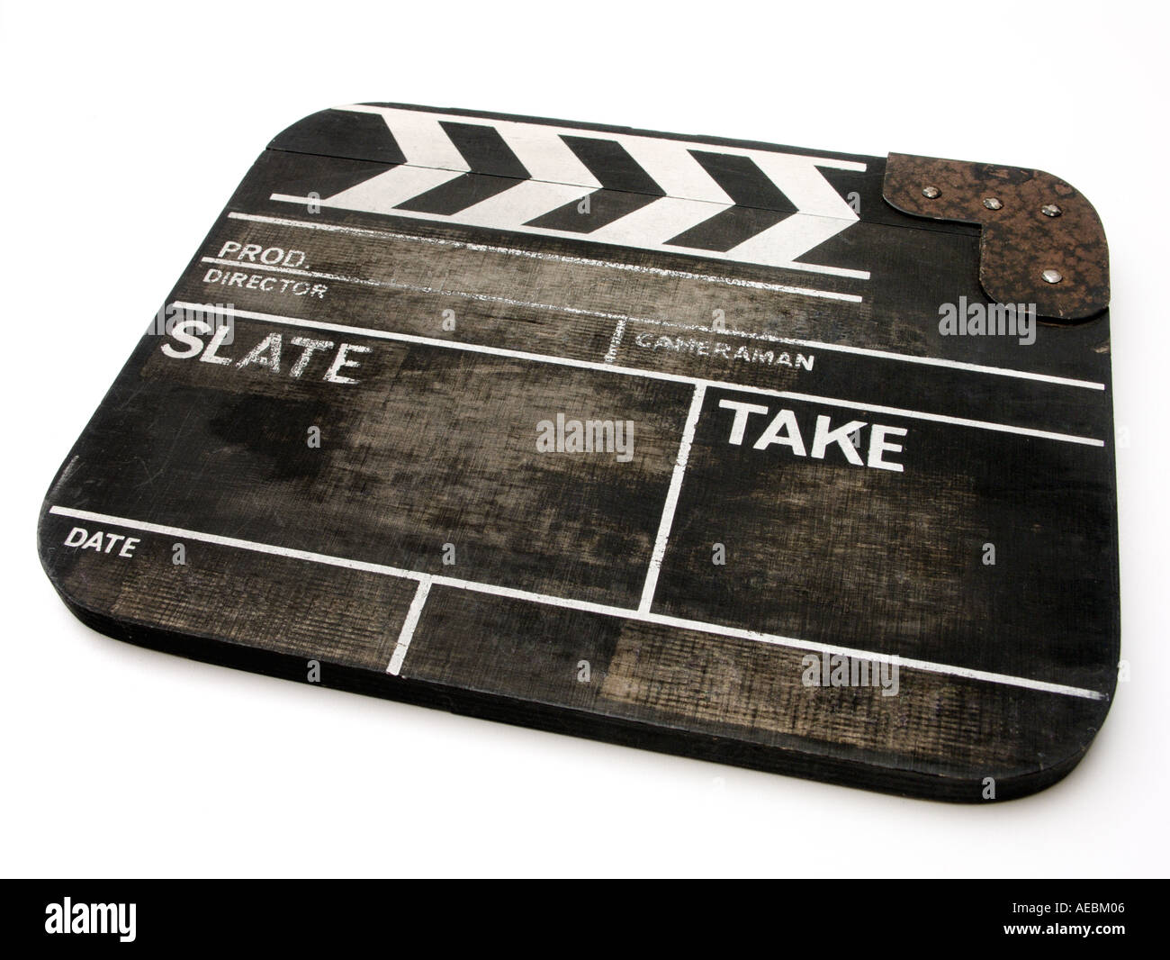 I registi clapperboard Foto Stock