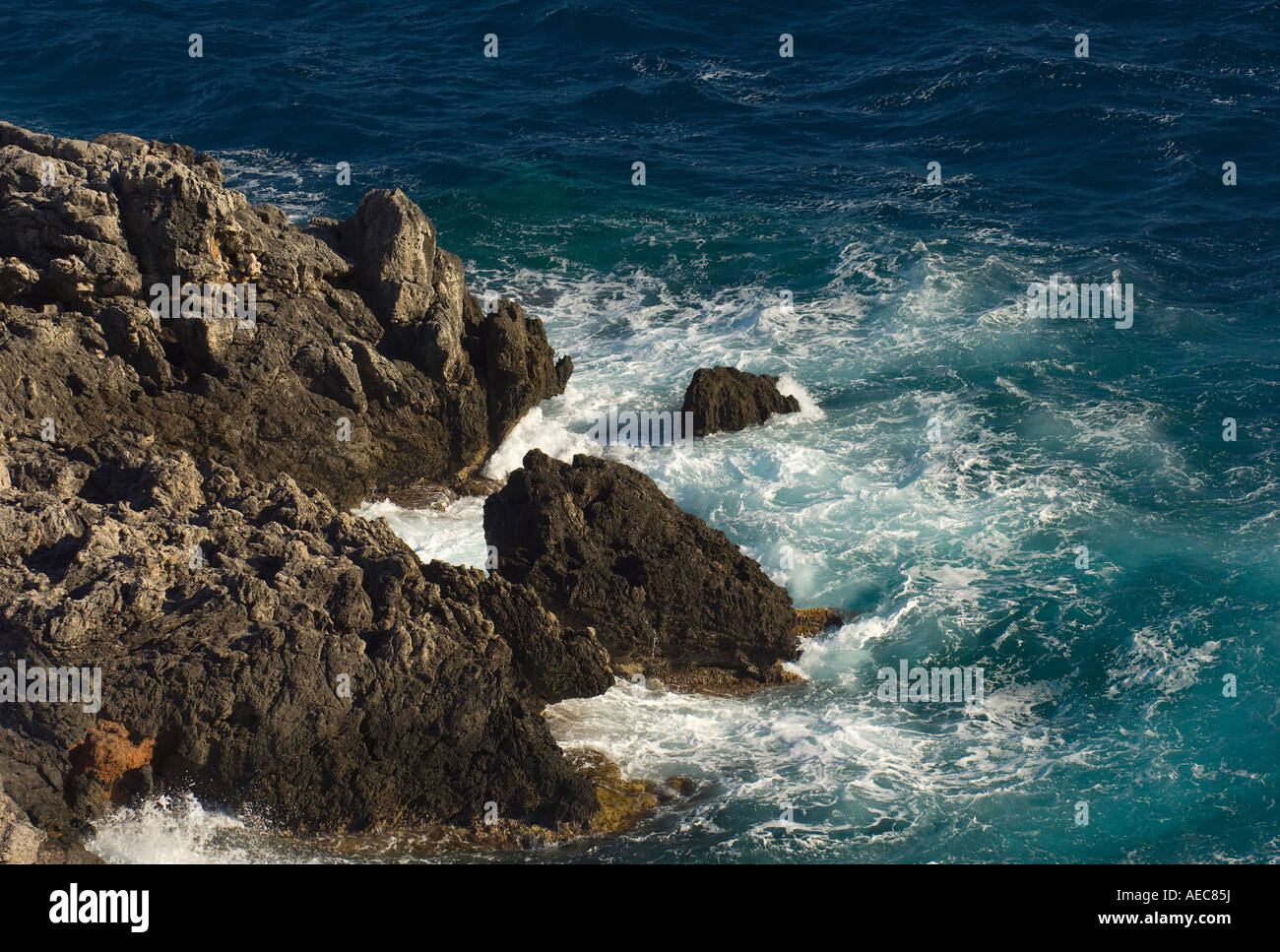 Vista sul mare Foto Stock