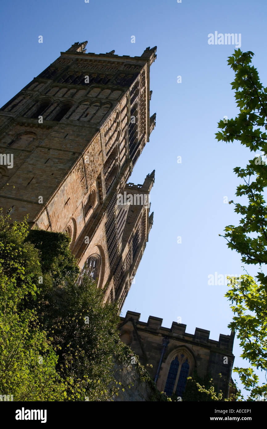 La Chiesa Cattedrale di Cristo la Beata Maria Vergine e St Cuthbert di Durham Foto Stock