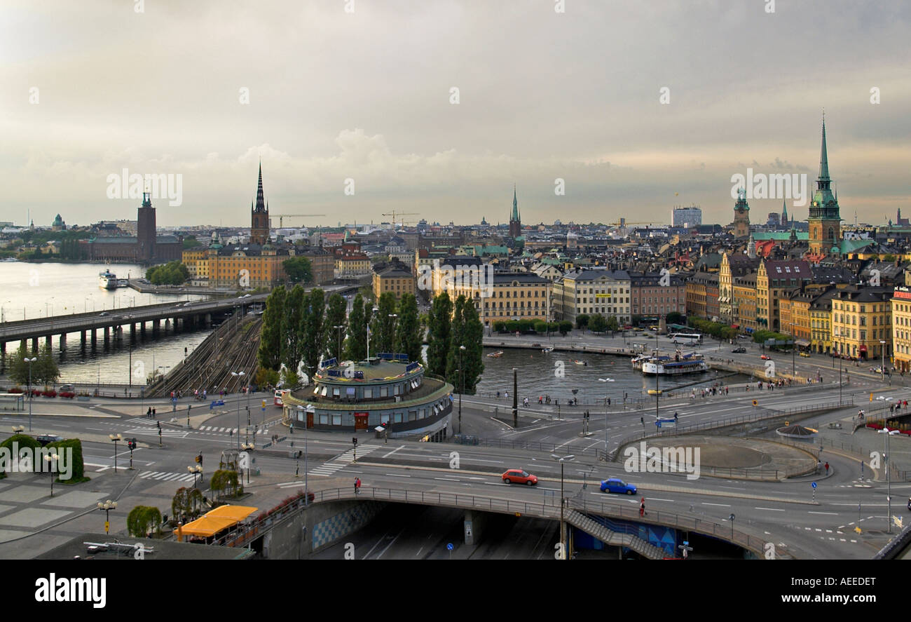 vista di Stoccolma Foto Stock