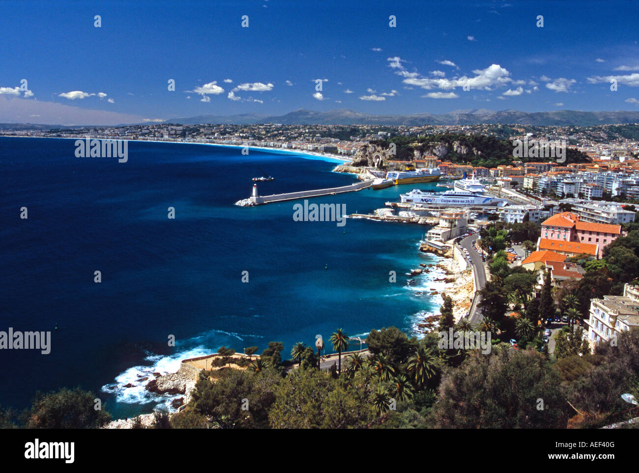 Nizza Alpes-Maritimes 06 Cote d Azur Riviera francese PACA FRANCIA Foto Stock