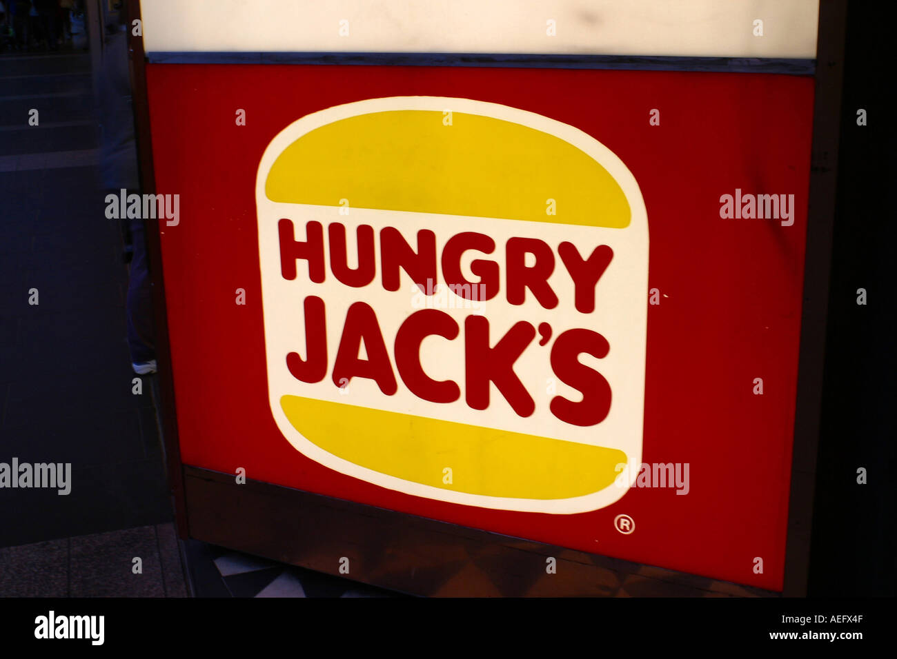 Hungry Jack Foto Stock