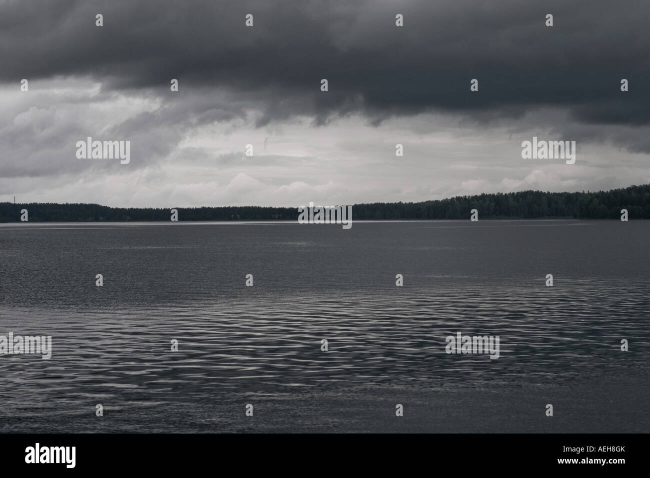 Il fiume Pielisjoki nella città di Joensuu Finlandia Foto Stock