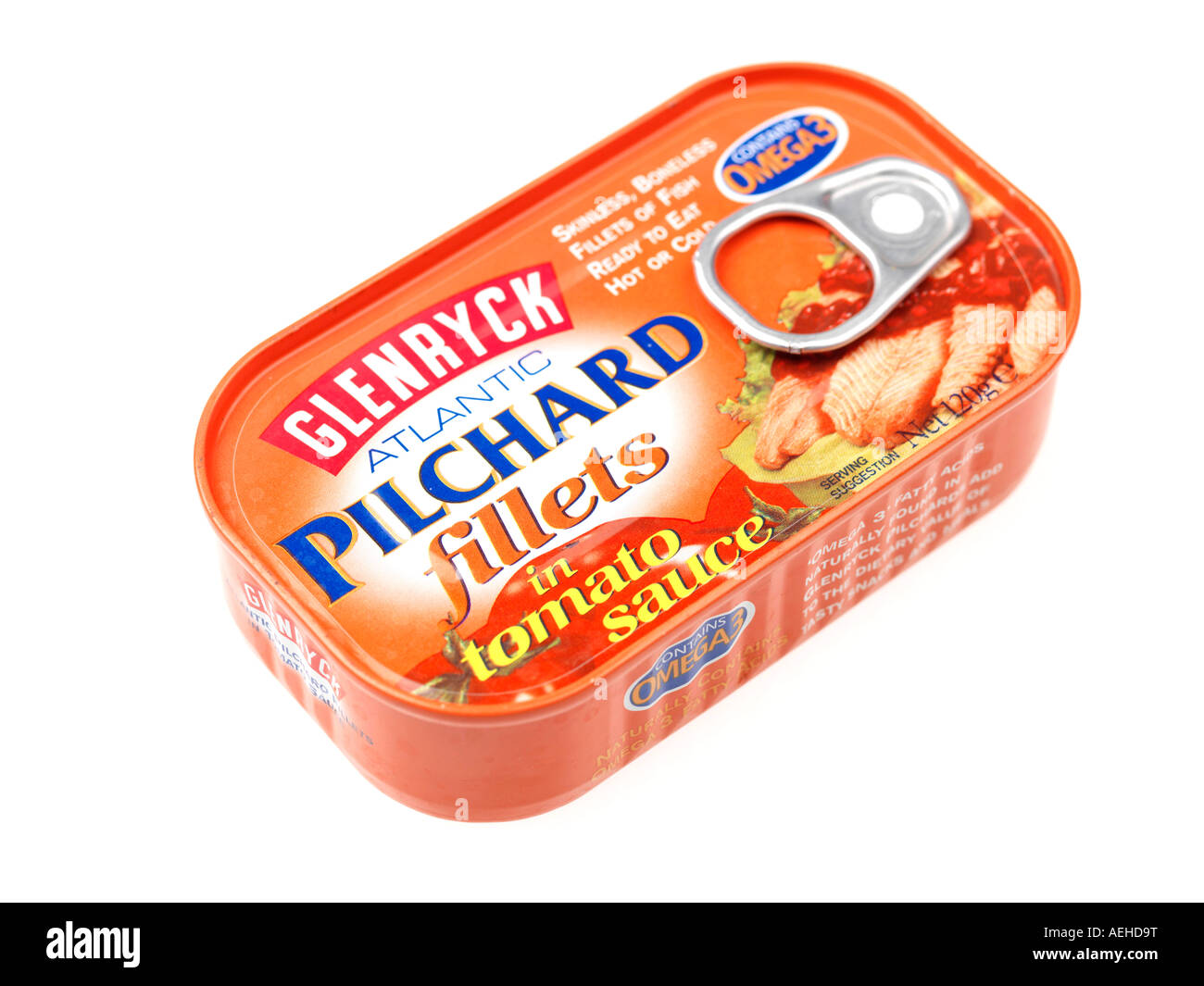 Conserve di sardine filetti Foto Stock