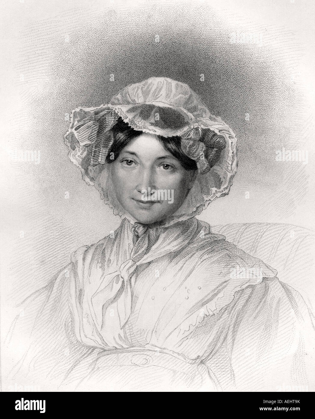 Frances Trollope, 1780 - 1863. Romanziere inglese. Foto Stock