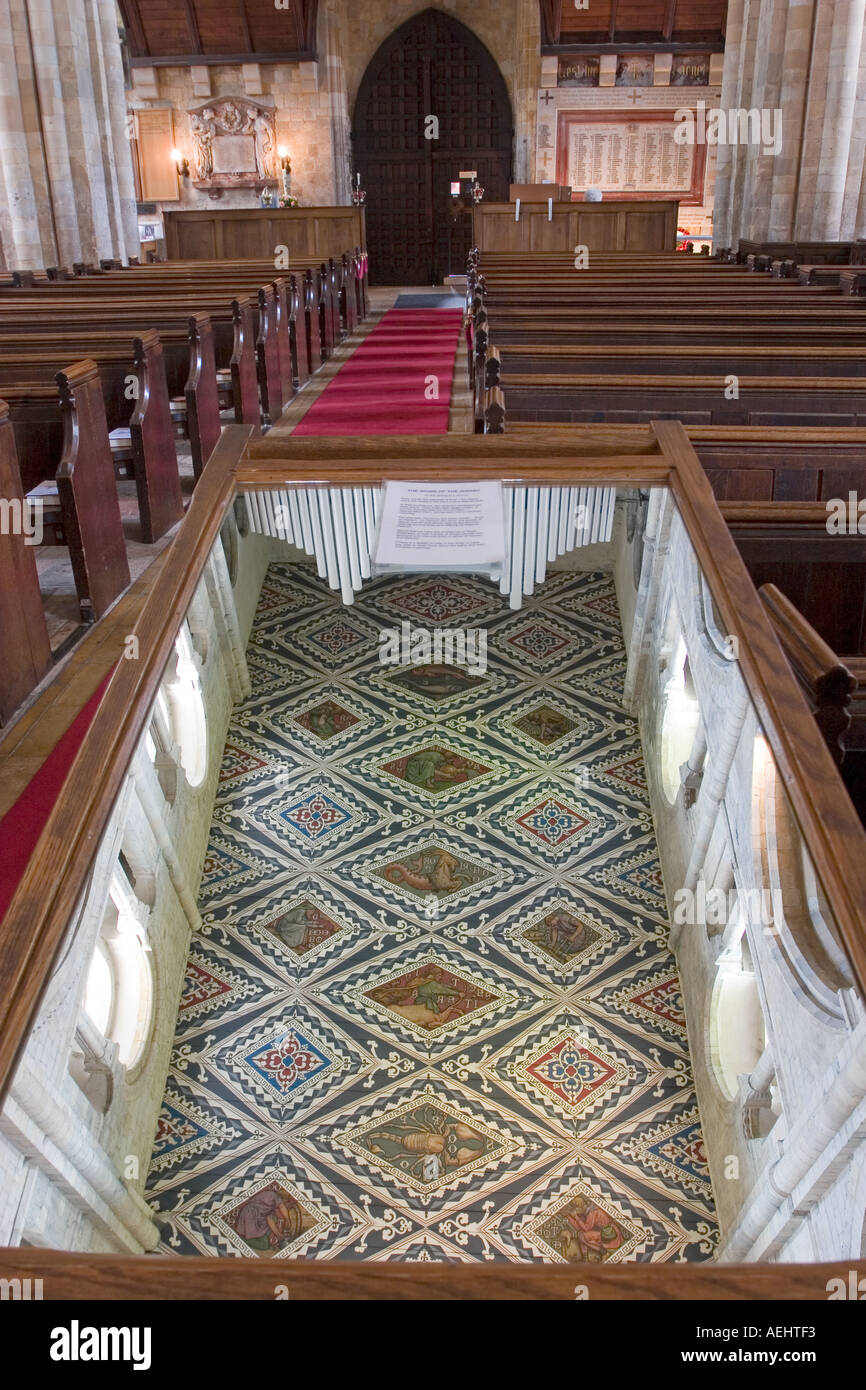 Waltham Abbey chiesa dell'abbazia di Waltham Santa Croce Essex Foto Stock