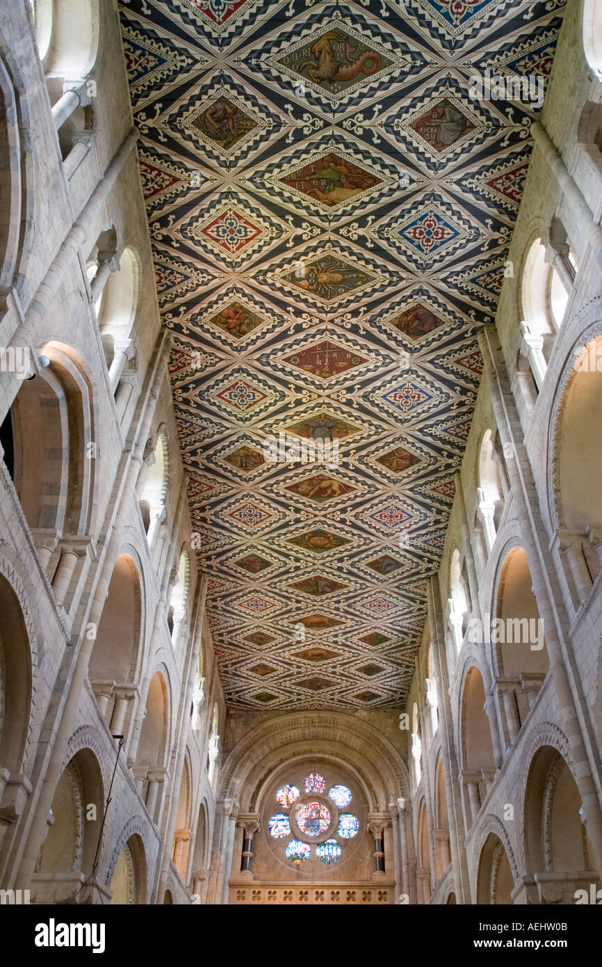 Waltham Abbey chiesa dell'abbazia di Waltham Santa Croce Essex Foto Stock