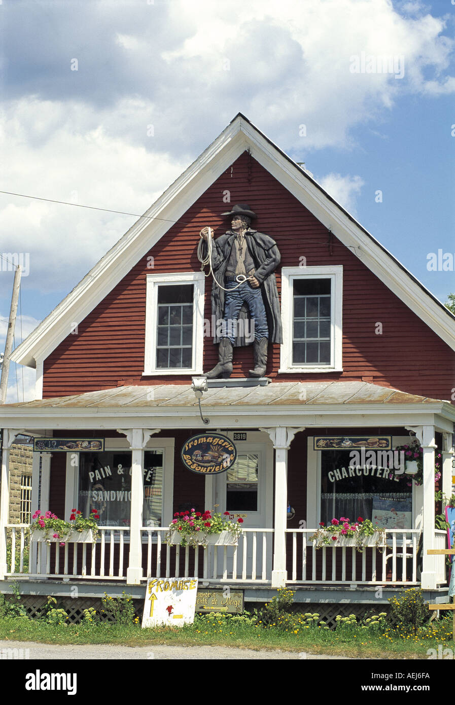 Città di Dunham Eastern Townships Québec Canada Foto Stock