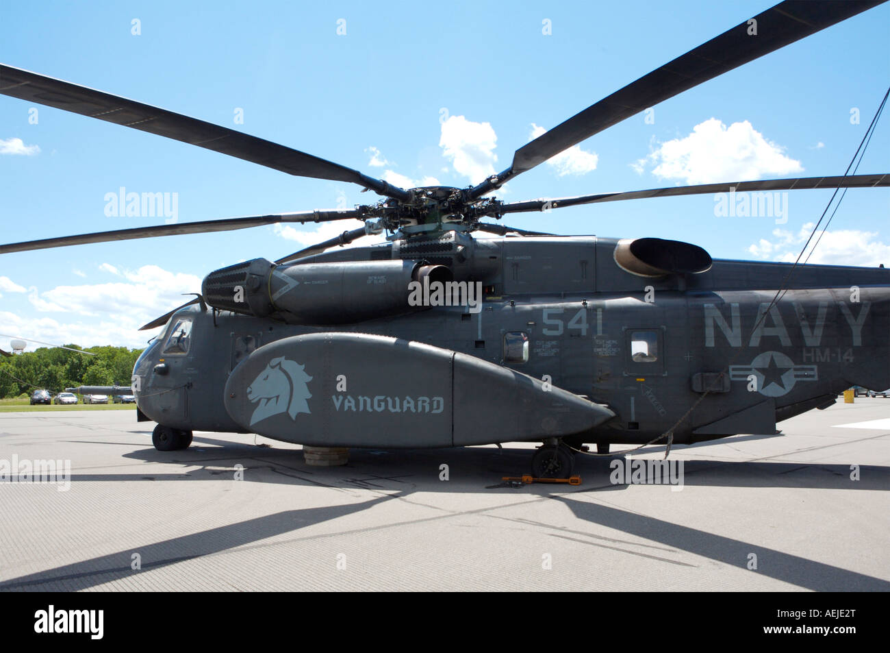 CH 53E Super Stallion elicottero 2007 Binghamton Airshow di New York Foto Stock