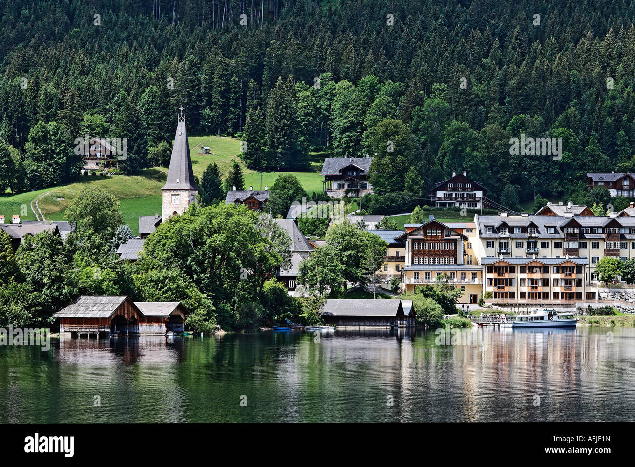 Altaussee, Salzkammergut, Stiria, Austria Foto Stock