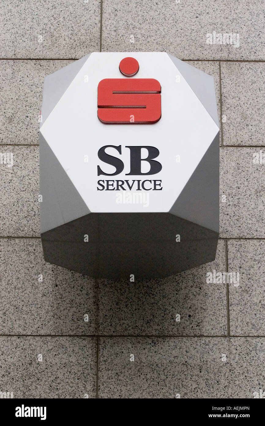 Red Sparkasse (agenzia Banca) il logo Foto stock - Alamy