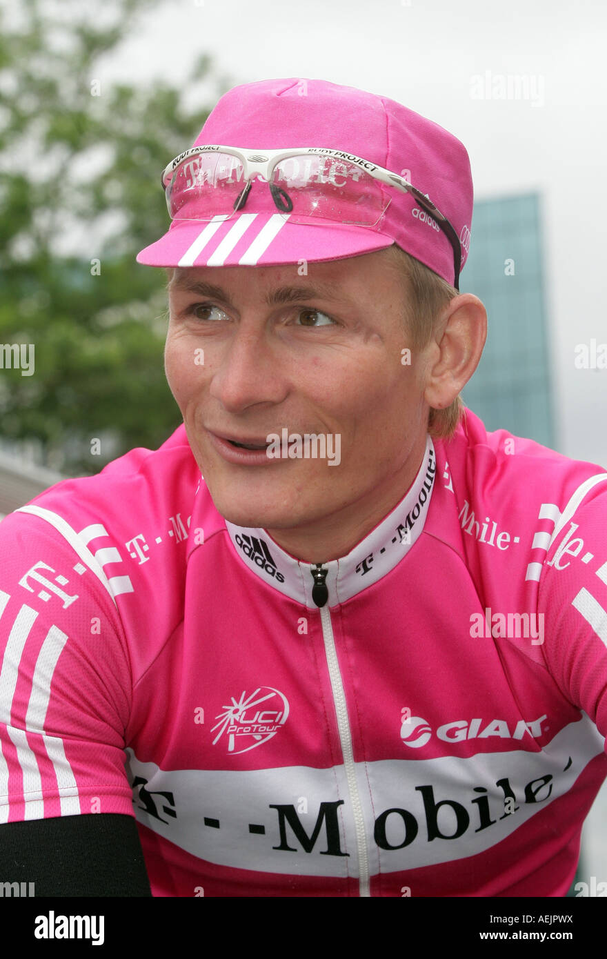 Ciclista da T-Mobile-Team André Greipel Foto Stock