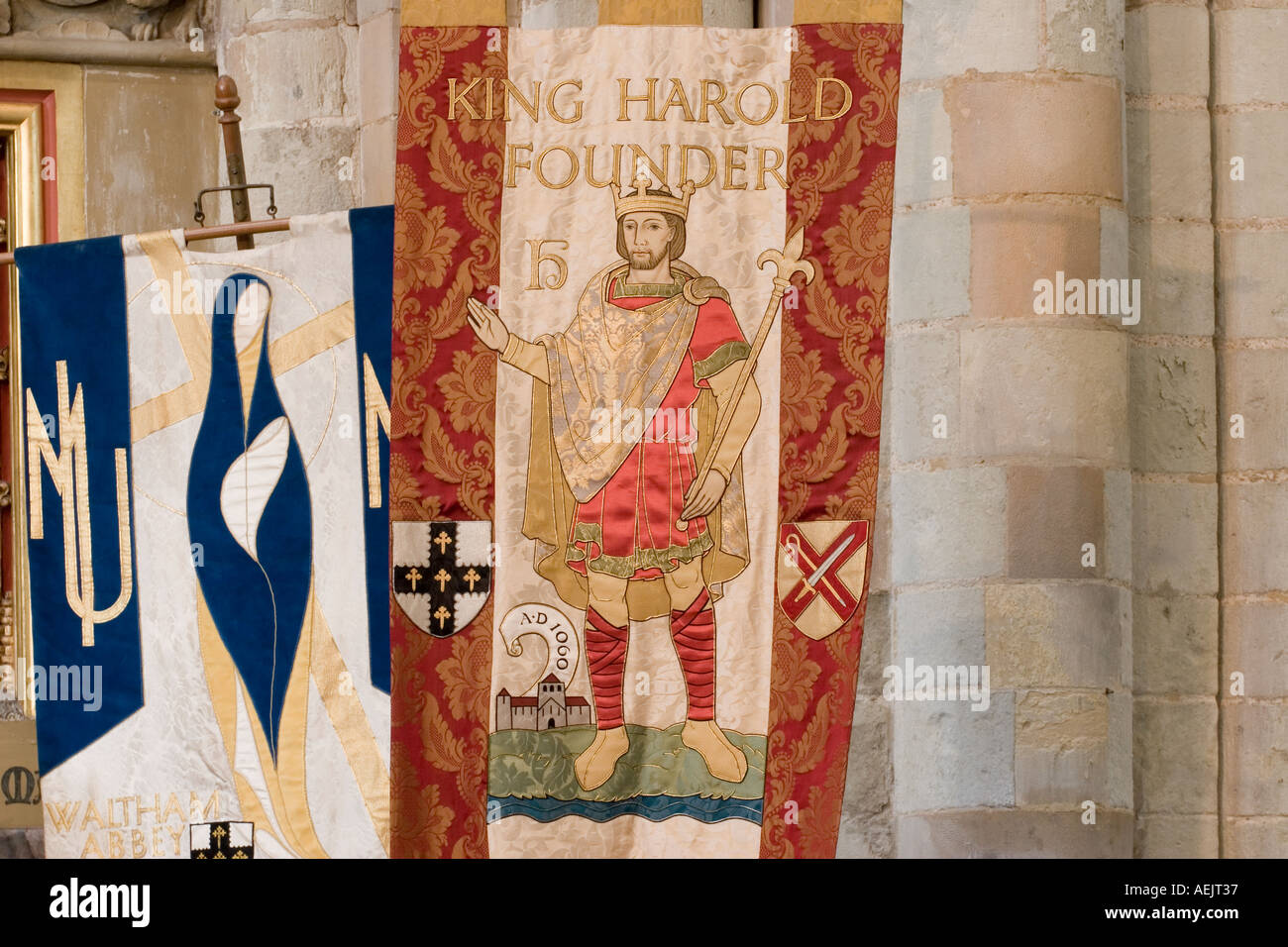 Waltham Abbey chiesa dell'abbazia di Waltham Santa Croce Essex Foto Stock