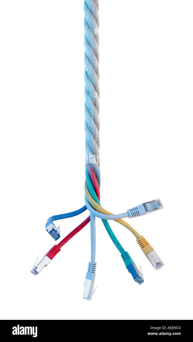 Rete sicura Foto Stock