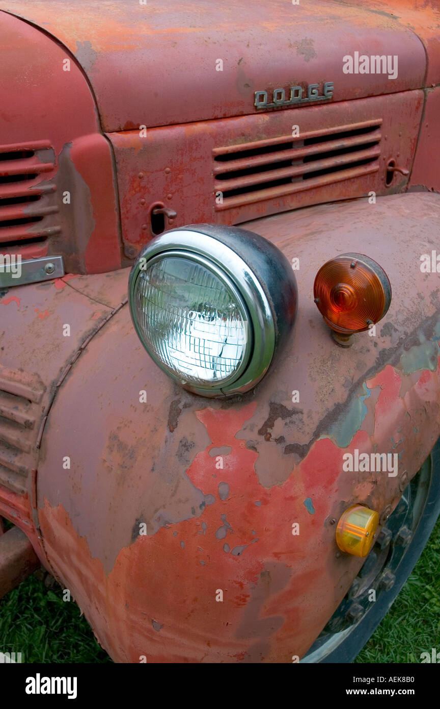 Antiquariato classico carrello dodge circa 1940 s Foto Stock