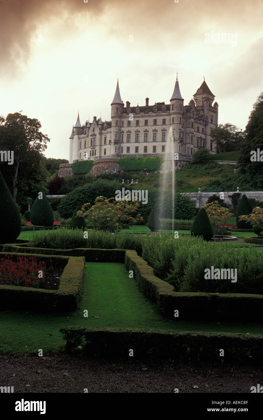 Dunrobin Castle Scozia Scotland Foto Stock
