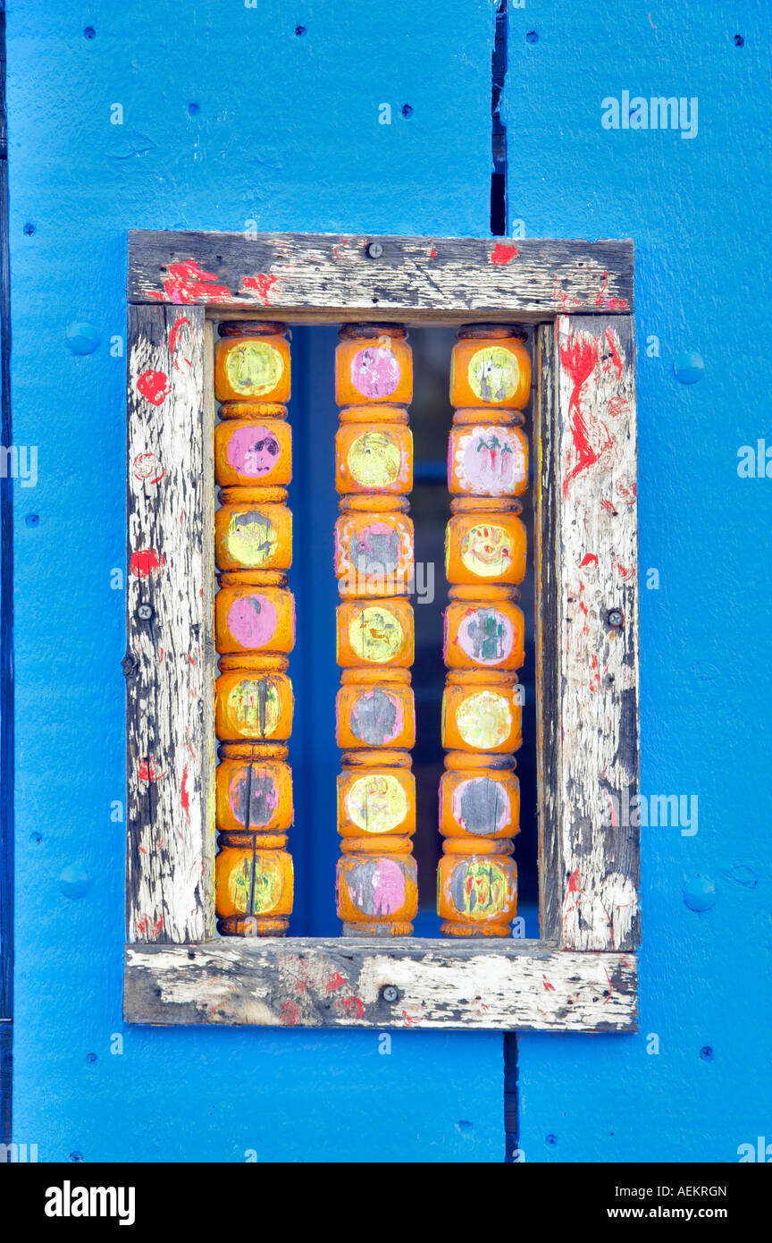 La porta anteriore di tutti i santi della Chiesa Anglicana in America Tubac Arizona Foto Stock