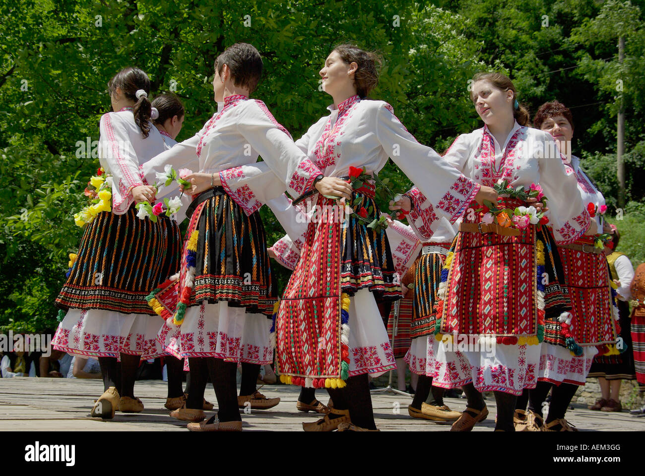 Danza per la musica Foto Stock