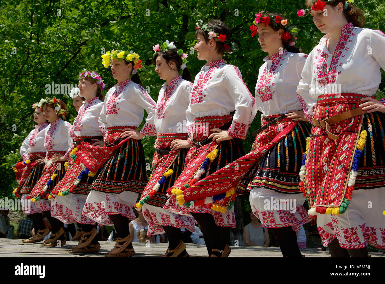 Danza per la musica Foto Stock