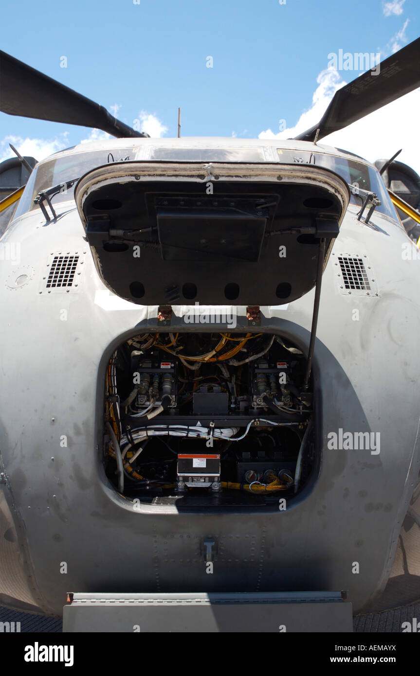 Parti di CH 53E Super Stallion elicottero 2007 Binghamton Airshow di New York Foto Stock