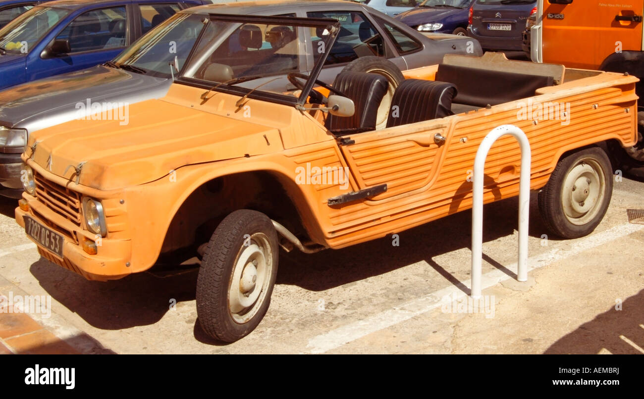 Citroën Méhari, Citroën Méhari off roader auto classiche, Francia Foto Stock