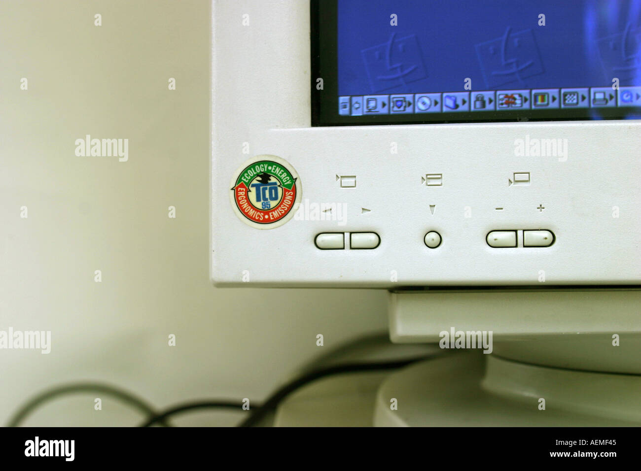 Apple Desktop Macintosh G3 computer 233 MHz Power PC 4 gigabyte del disco rigido 224 MB di memoria della scheda di rete interna Fi interna Foto Stock