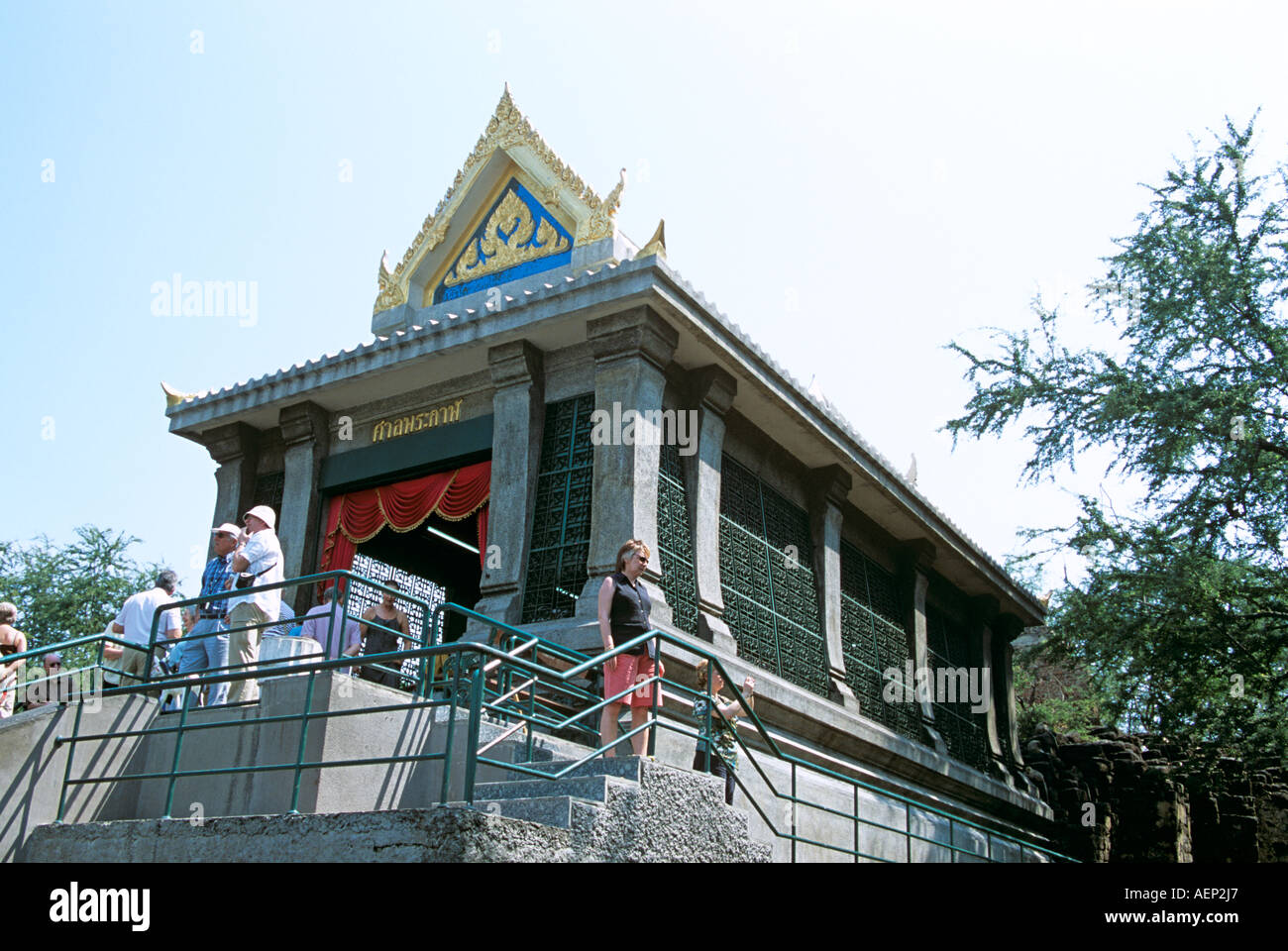 San Phra Kan Santuario, Lopburi, Thailandia Foto Stock