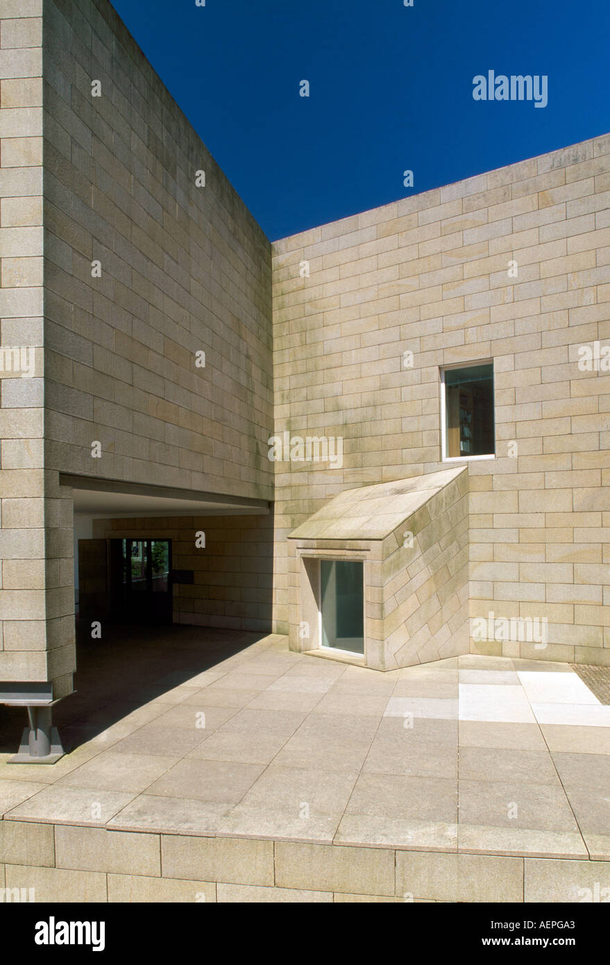 Santiago de Compostela, centro gallego de Arte Contemporáneo, dettaglio Foto Stock