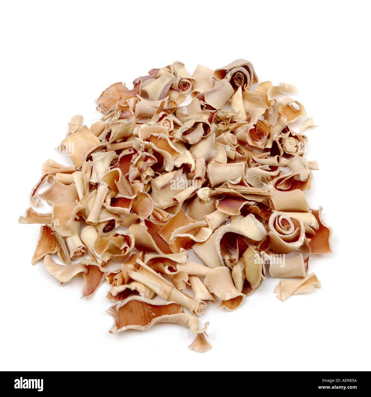 Piccolo mucchio di essiccato di citronella Foto Stock
