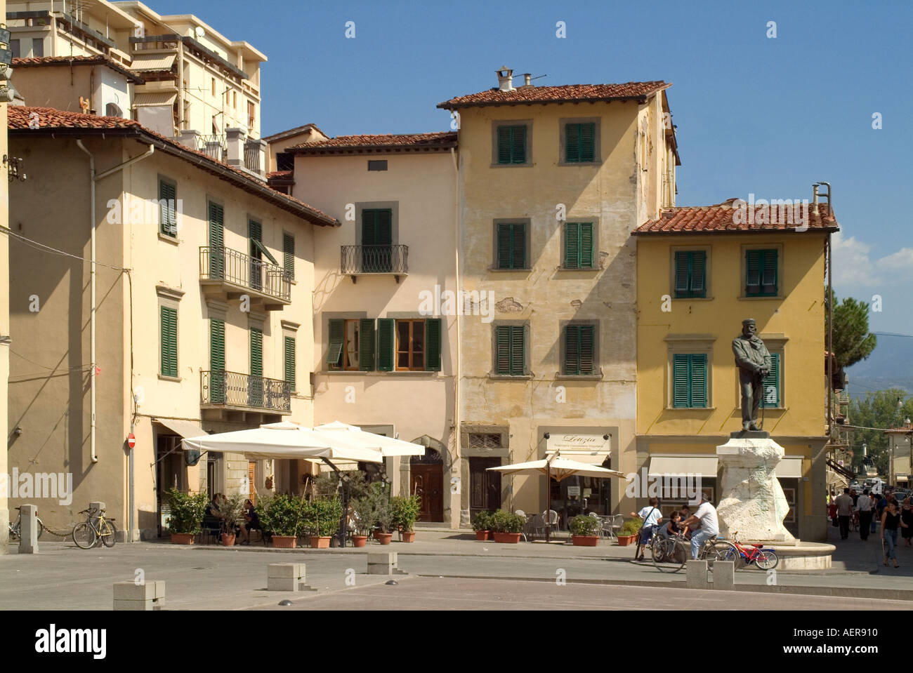 Toscana Italia Piazza Cavour a San Giovanni Toscana Italia Foto Stock