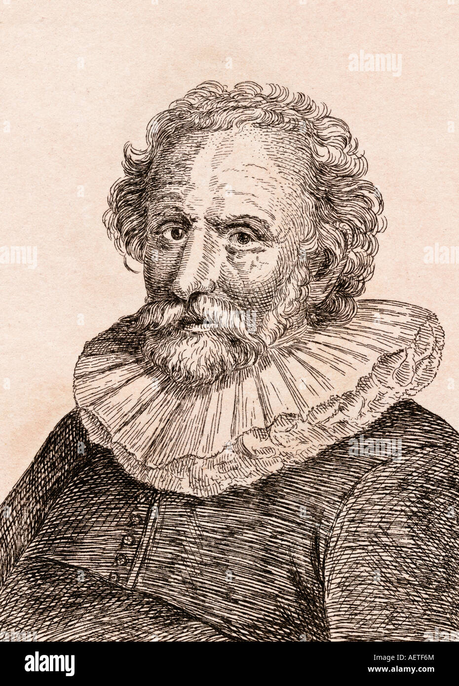 Abraham Bloemaert, 1566 -1651. Pittore e stampatore olandese. Foto Stock
