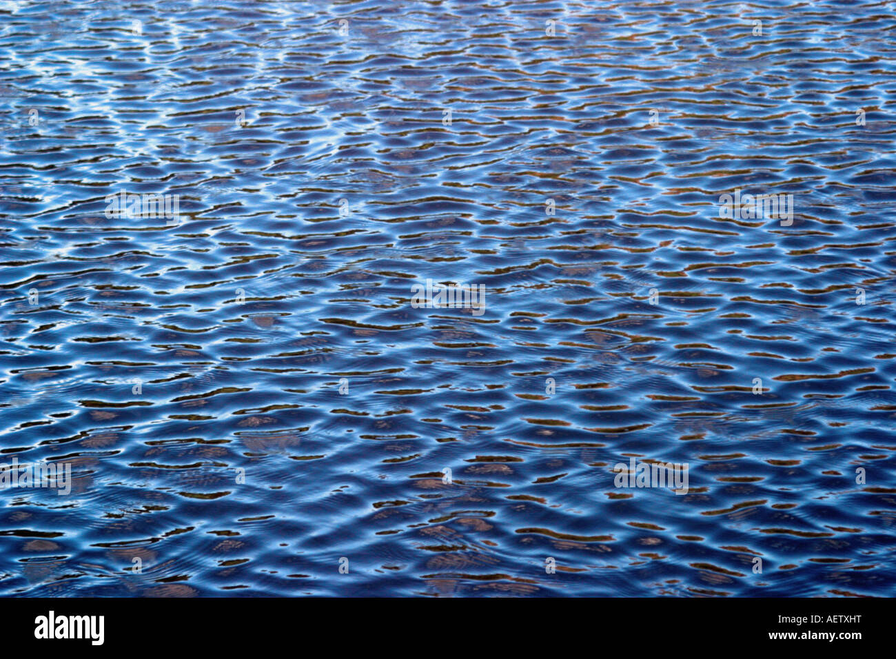 Superficie di acqua Foto Stock