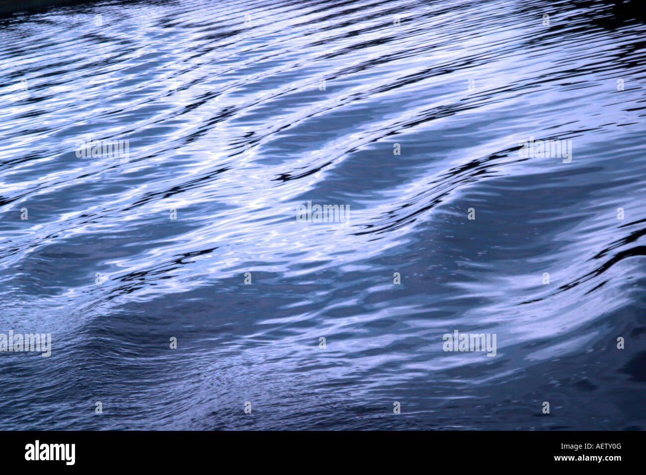 Superficie dell'acqua Foto Stock