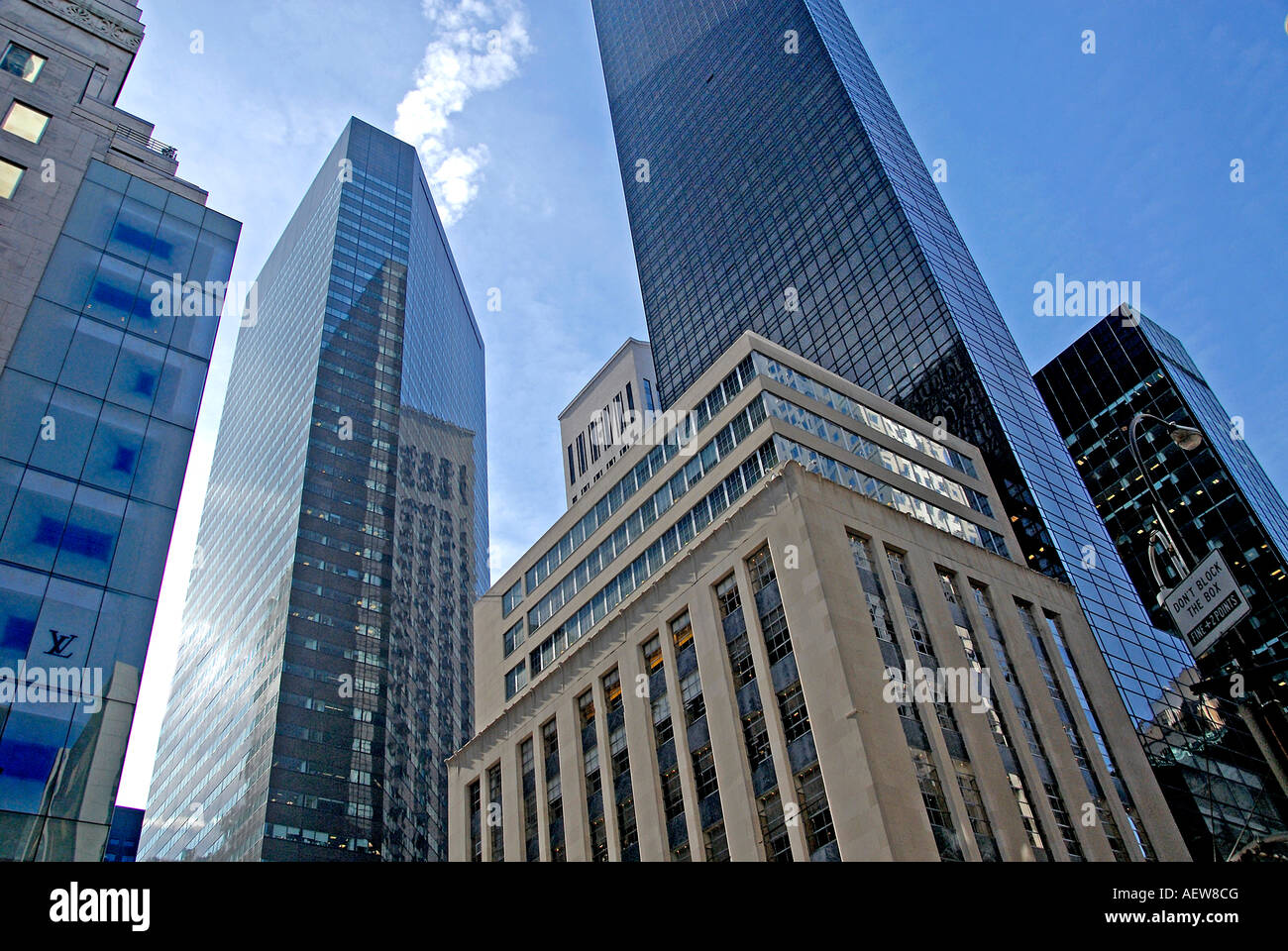 Paesaggio urbano sulla Lexington Avenue, New York. Foto Stock