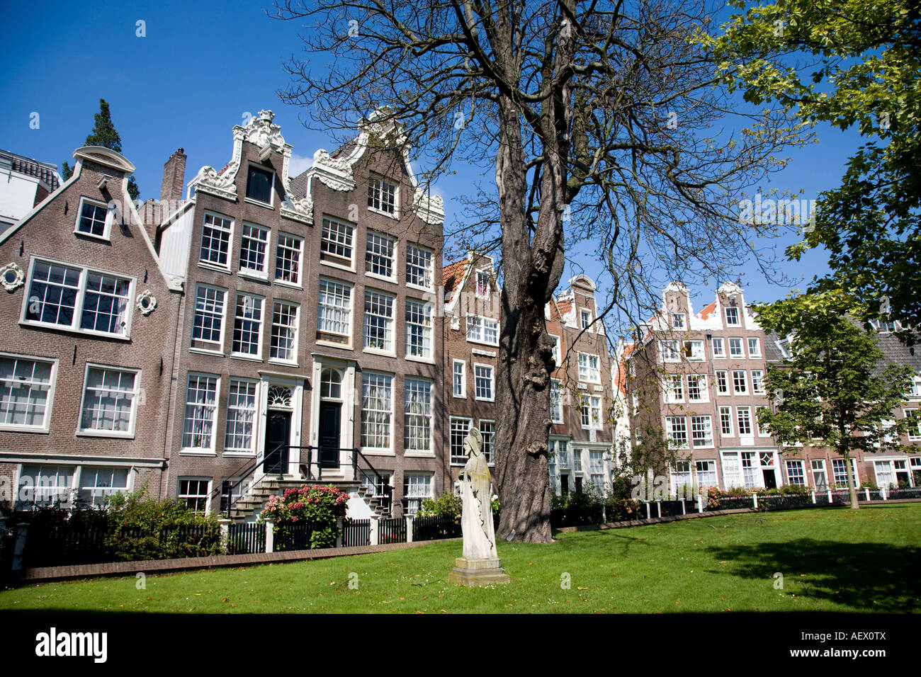 Begijnhof, Amsterdam, Paesi Bassi Foto Stock