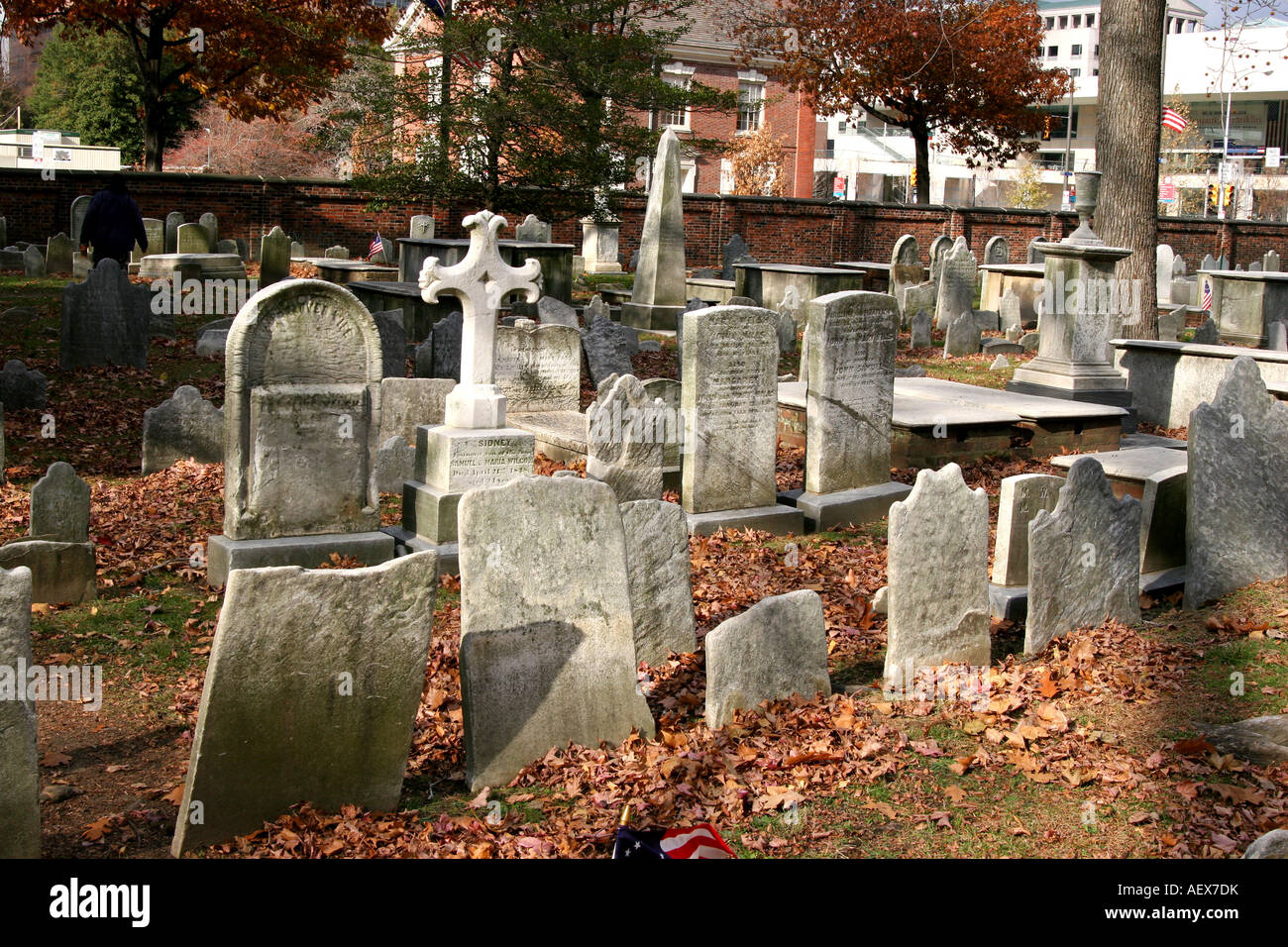 La Chiesa di Cristo sepoltura a Filadelfia Pennsylvania Stati Uniti Foto Stock