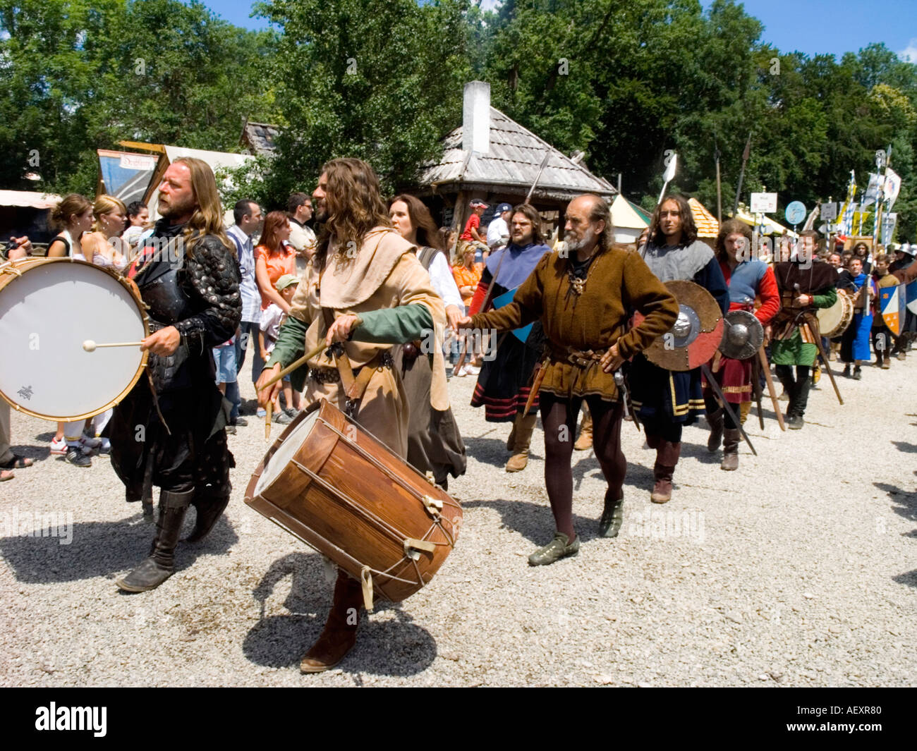 Germania Baviera Kaltenberg Ritterturnier Knight festival medievale Foto Stock